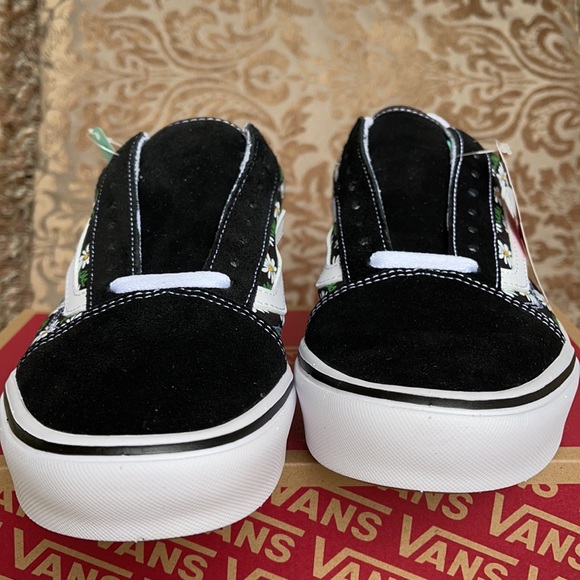 Vans Comfycush Old Skool Scribble Flower DaisyBlkM - Picture 13 of 16